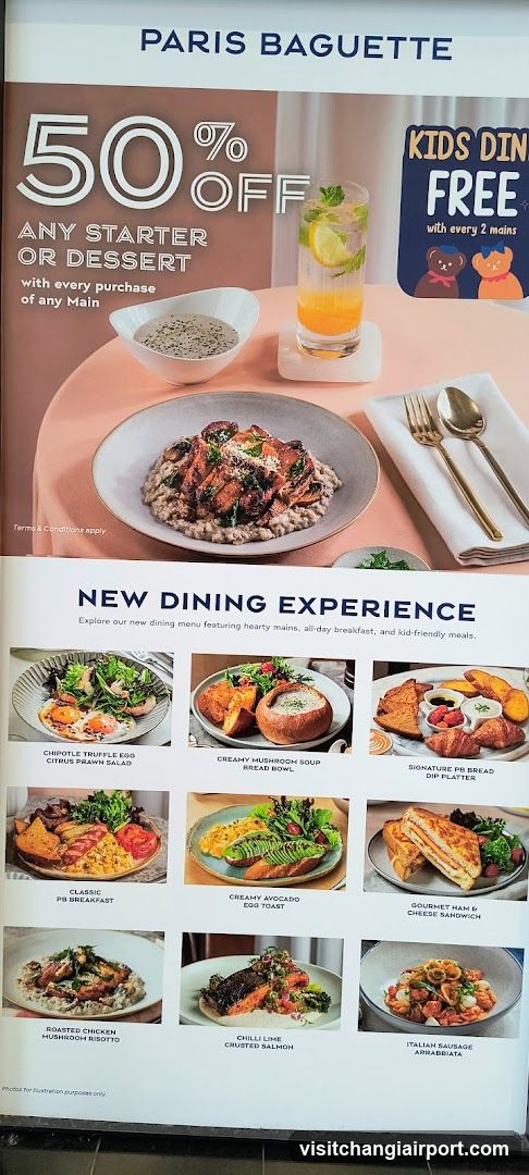 Paris Baguette Promotional Flyer