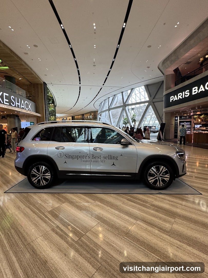 SUV Display in Mall
