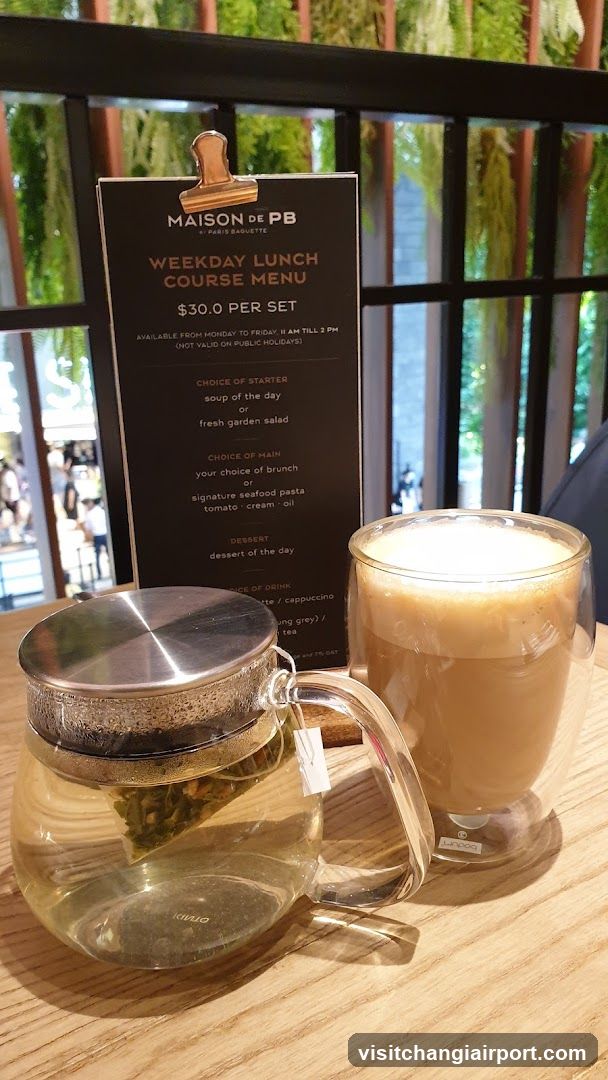 Lunch Menu and Drinks