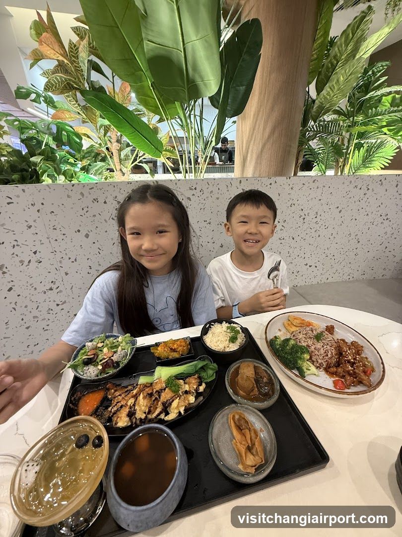 Children's Meal at Restaurant