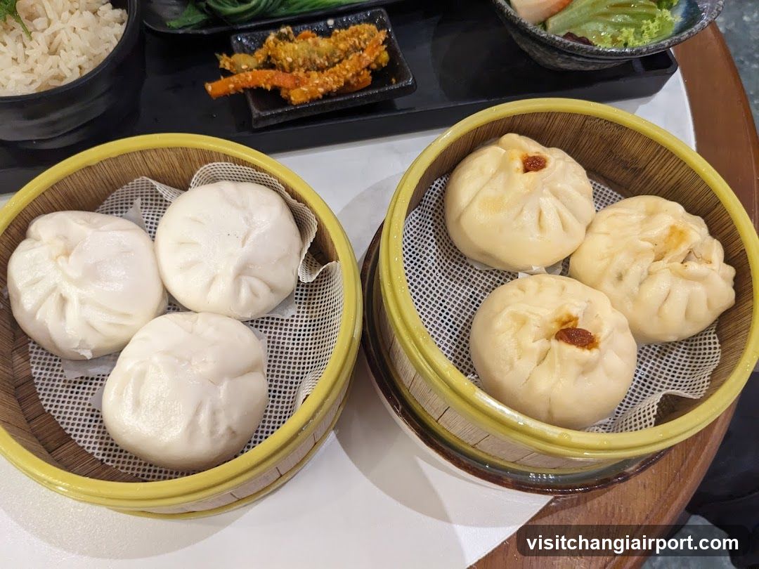 Steamed Buns and Side Dishes