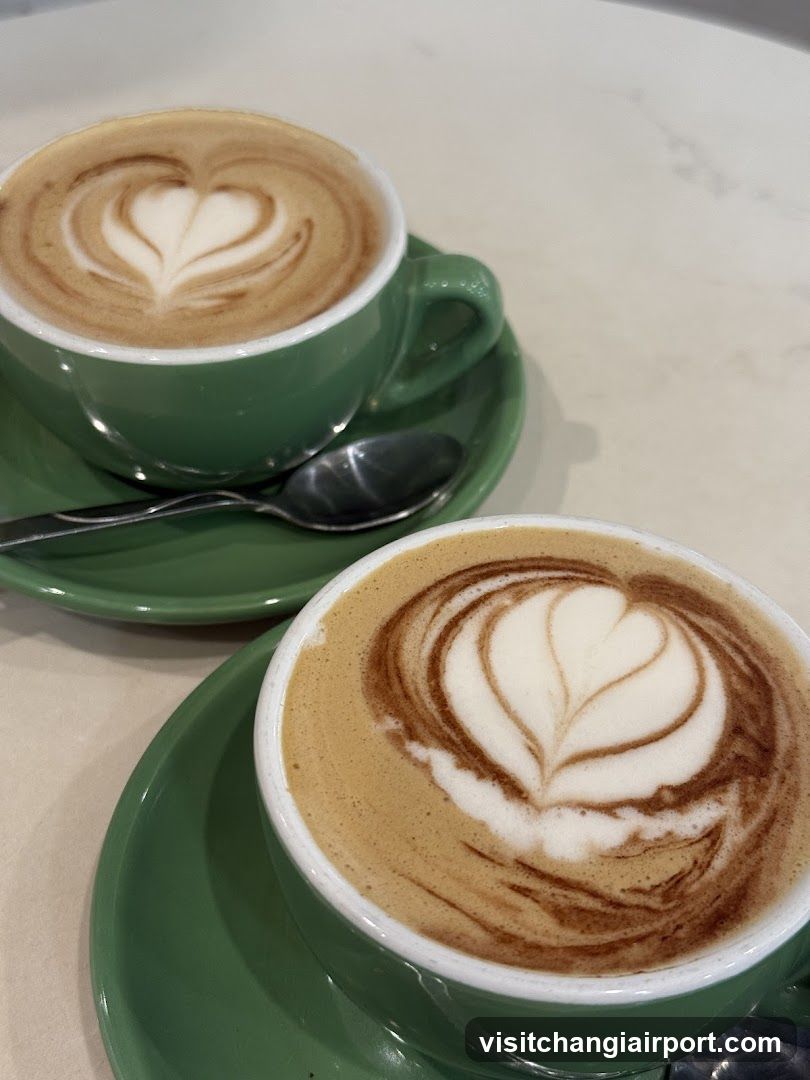 Latte Art Coffee Cups