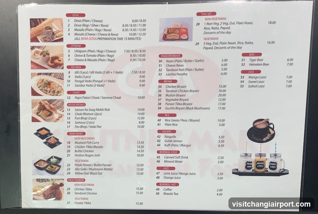 Restaurant Menu