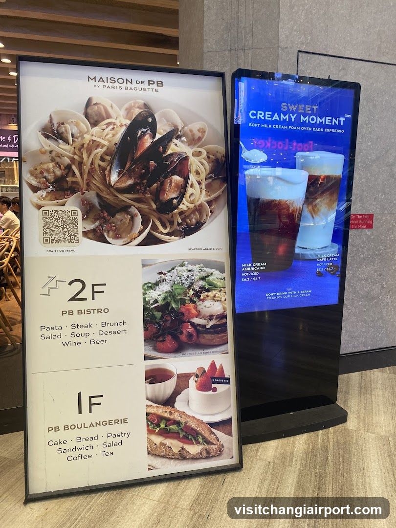 Maison de PB Signage Display