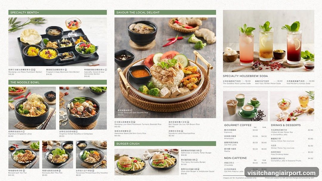 Specialty Bento & Local Delight Menu