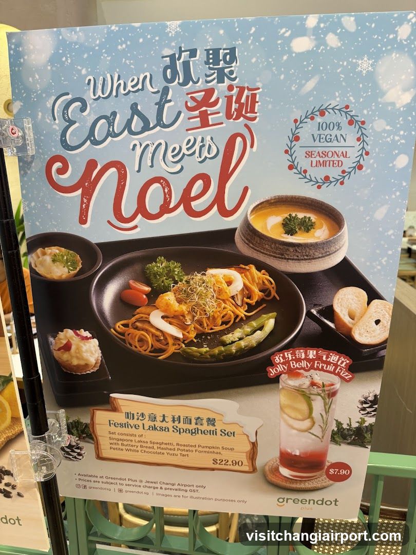 Christmas/Eastern Festival Menu Display
