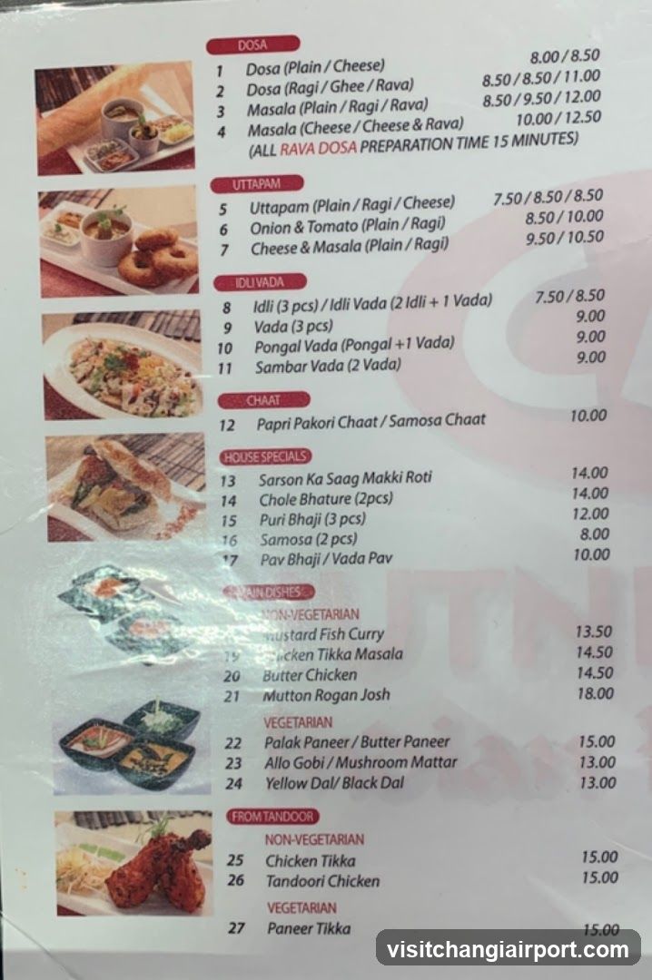 Indian Restaurant Menu