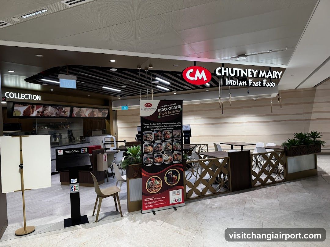Chutney Mary Indian Fast Food Interior