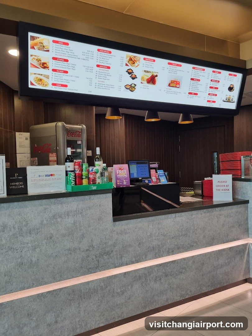 Restaurant Counter Interior