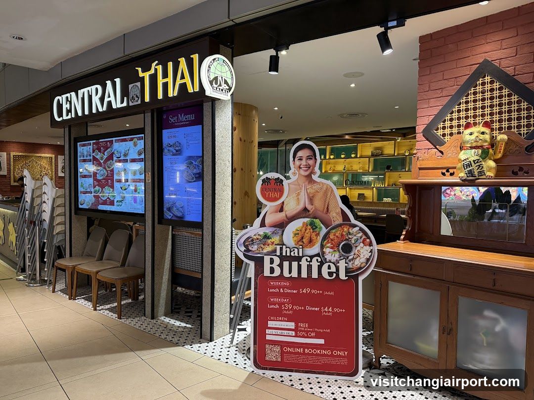 Central Thai | T3 Changi Airport | Halal Certified Casual Thai Cuisine
