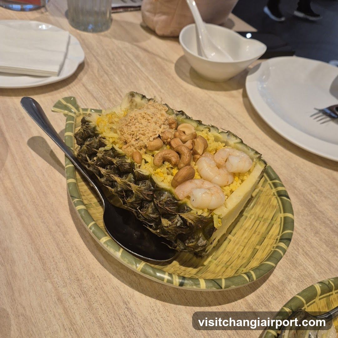 Pineapple Fried Rice Dish