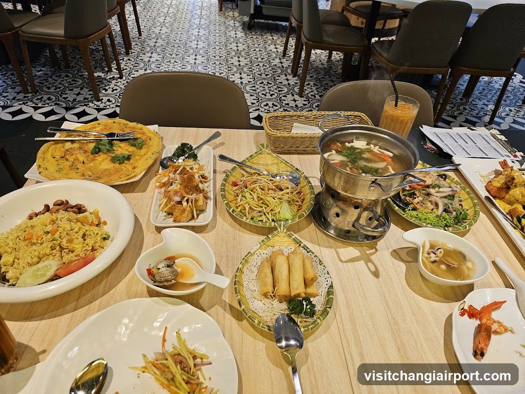 Thai Food Spread