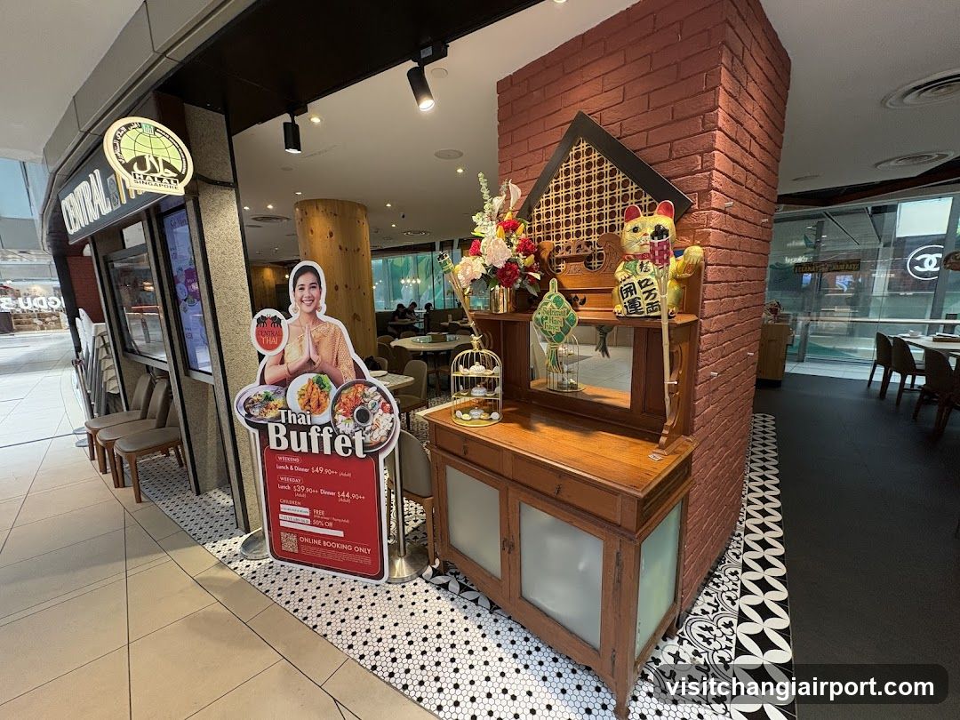 Central Thai | T3 Changi Airport | Halal Certified Casual Thai Cuisine
