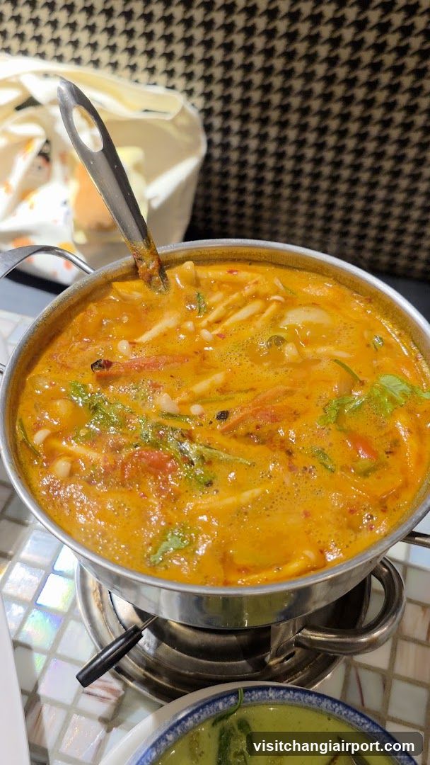 Spicy Curry Soup with Vegetables