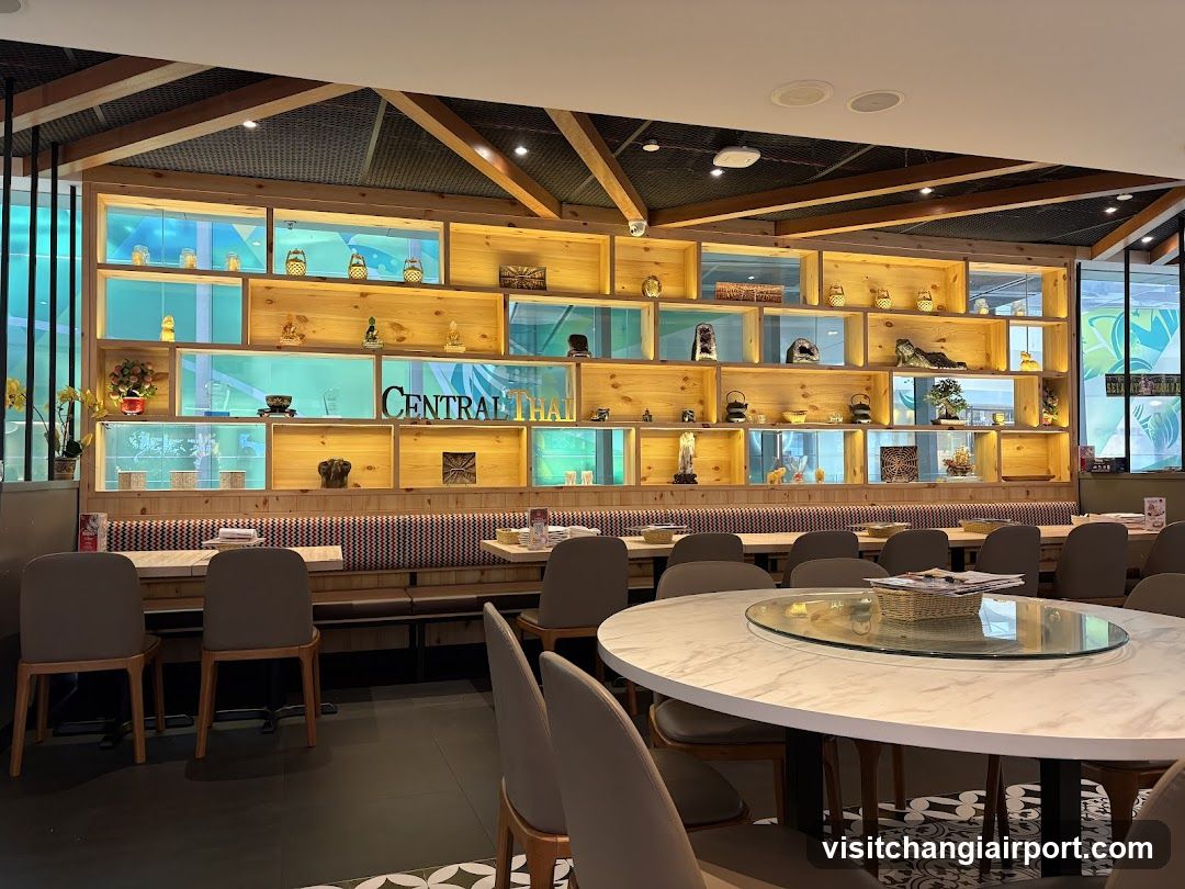 Central Thai Restaurant Interior