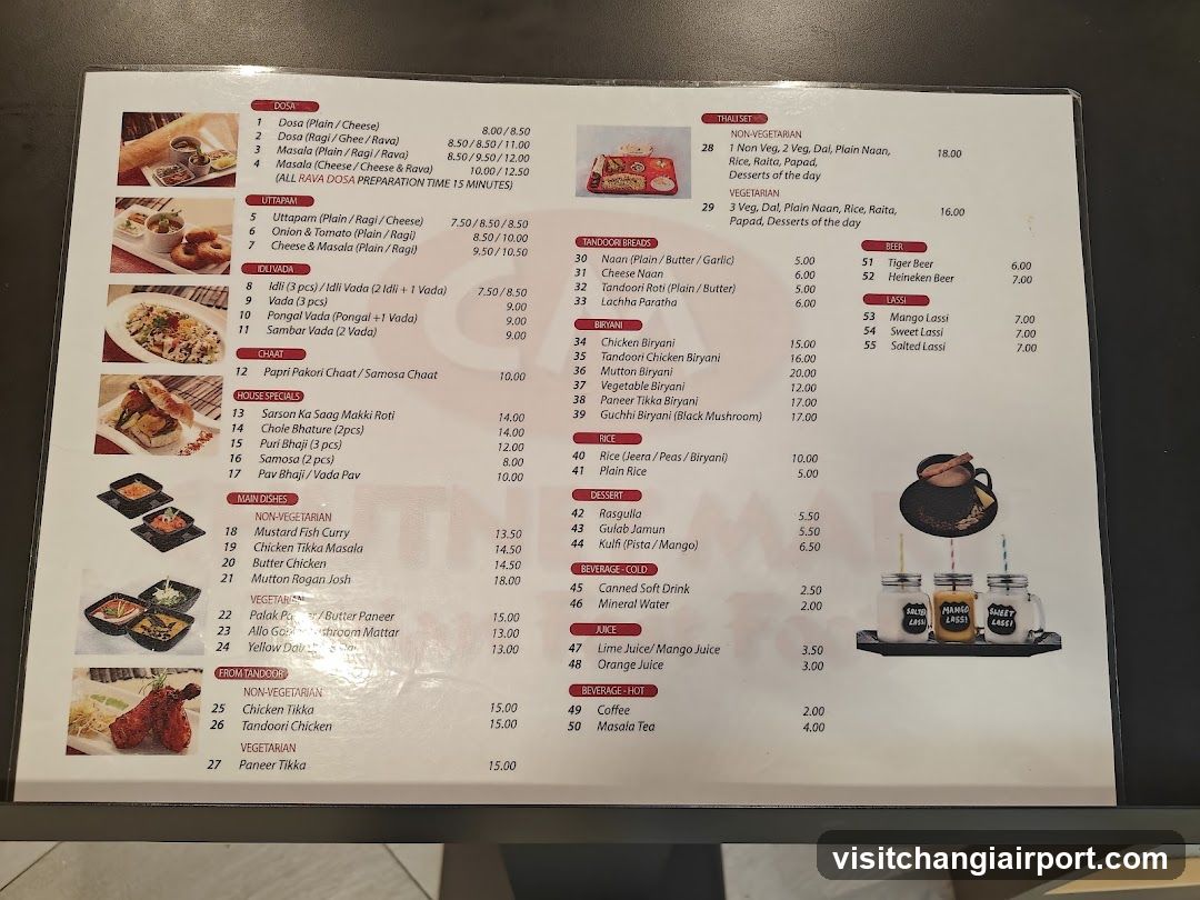 Restaurant Menu Board