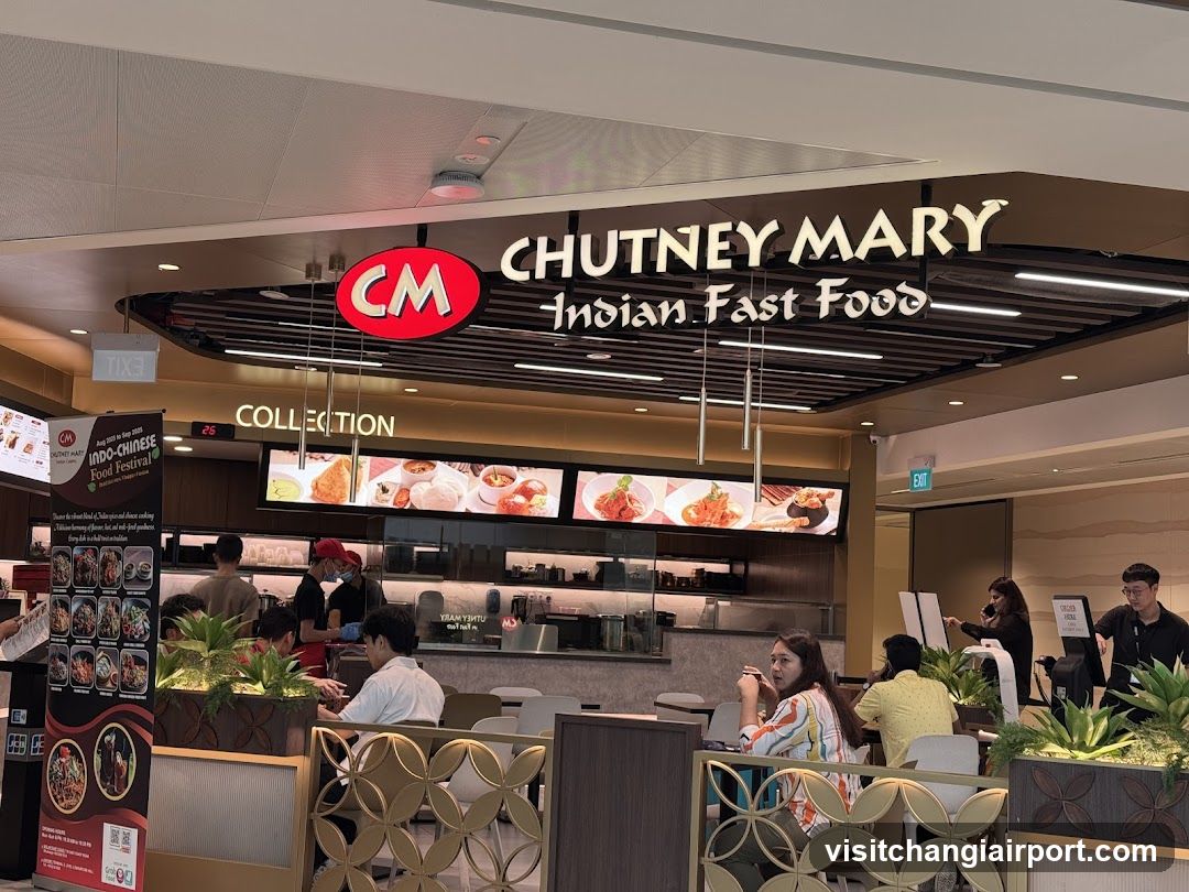 Chutney Mary Indian Fast Food Interior