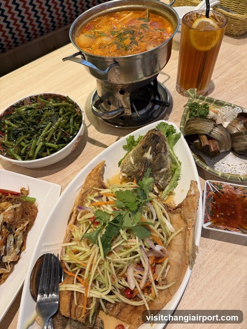 Thai Cuisine Meal Spread