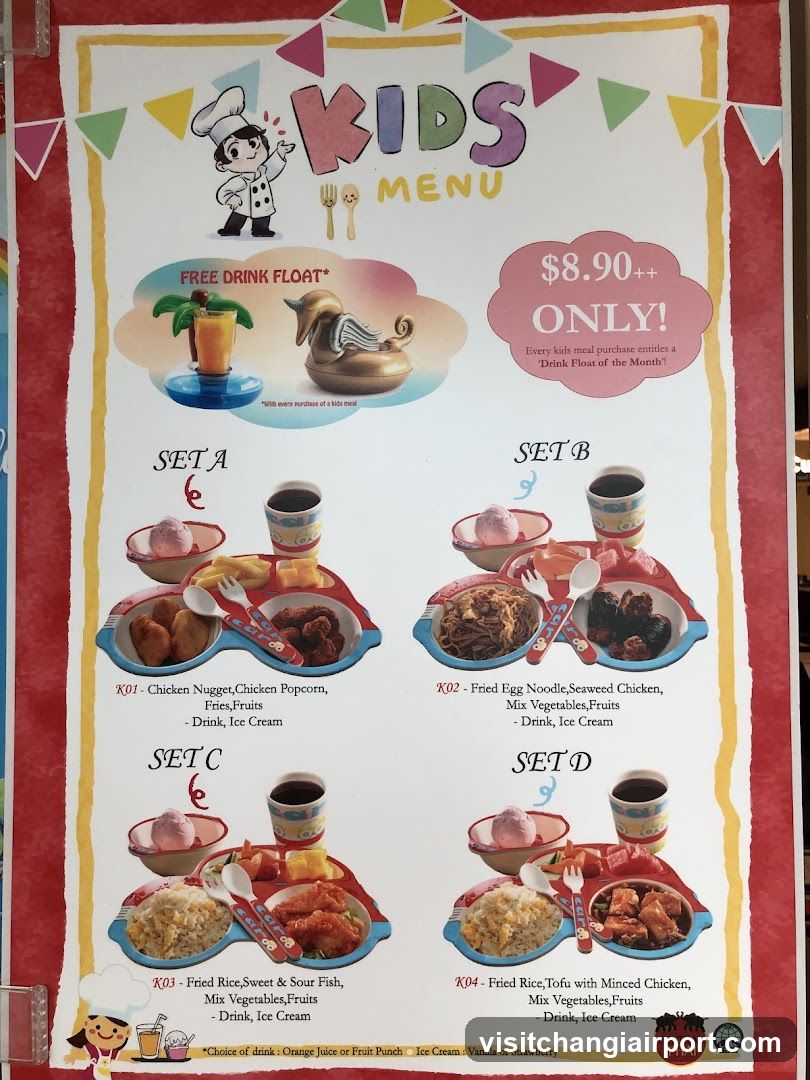 Kids Menu