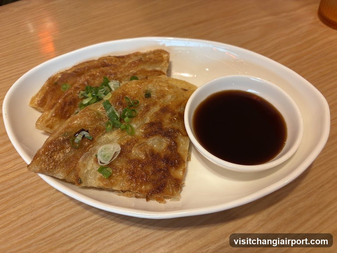 Pan-fried Crepe with Soy Sauce