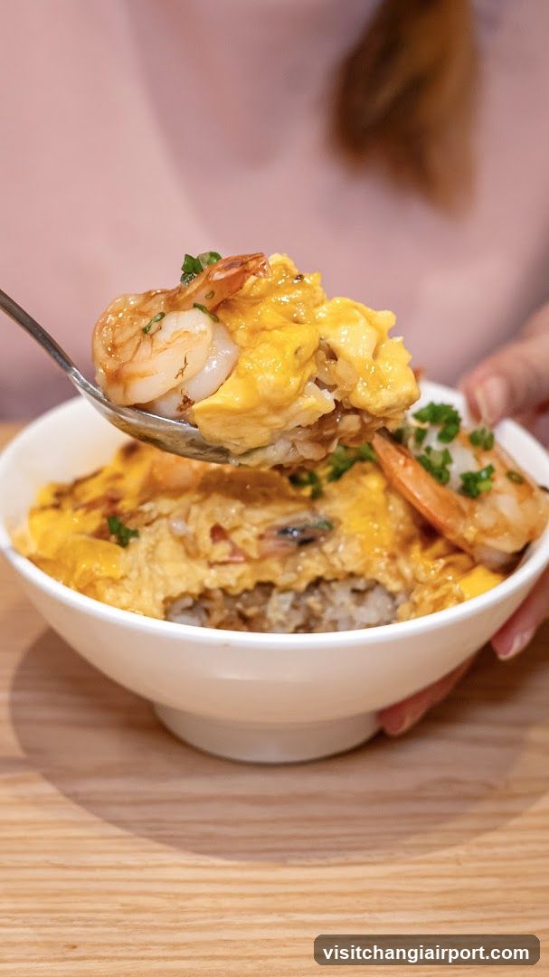 Shrimp and Egg Rice Bowl