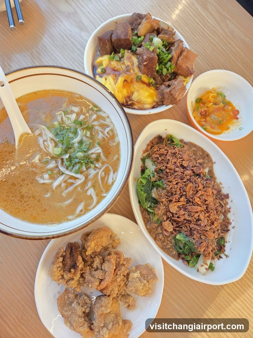 Noodle and Fried Chicken Meal