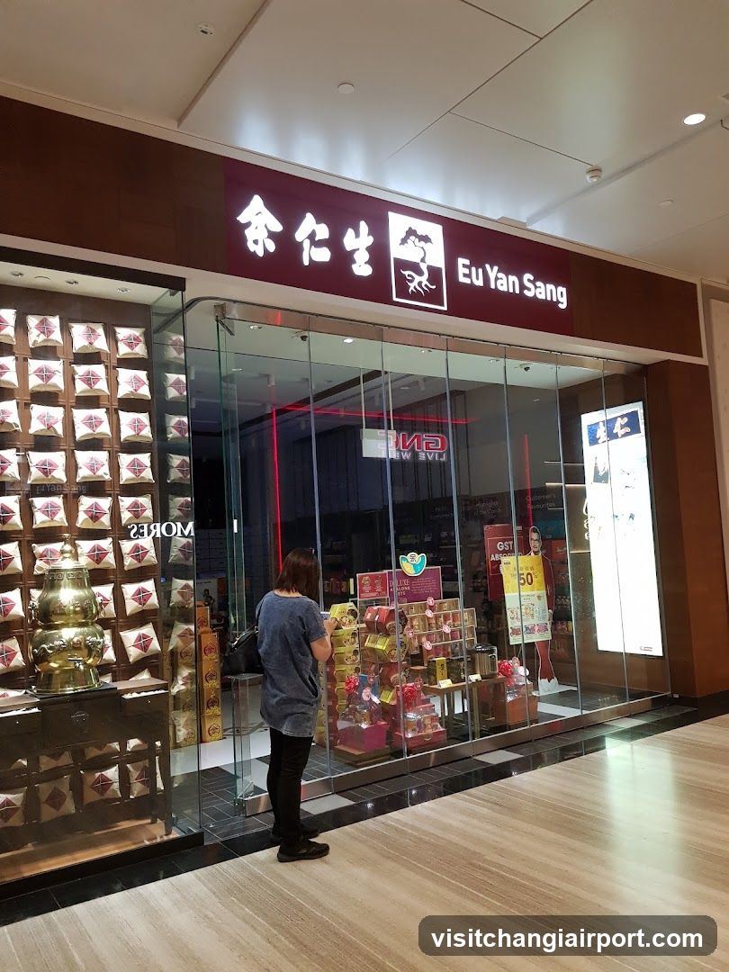 Eu Yan Sang Retail Store Changi Airport T3