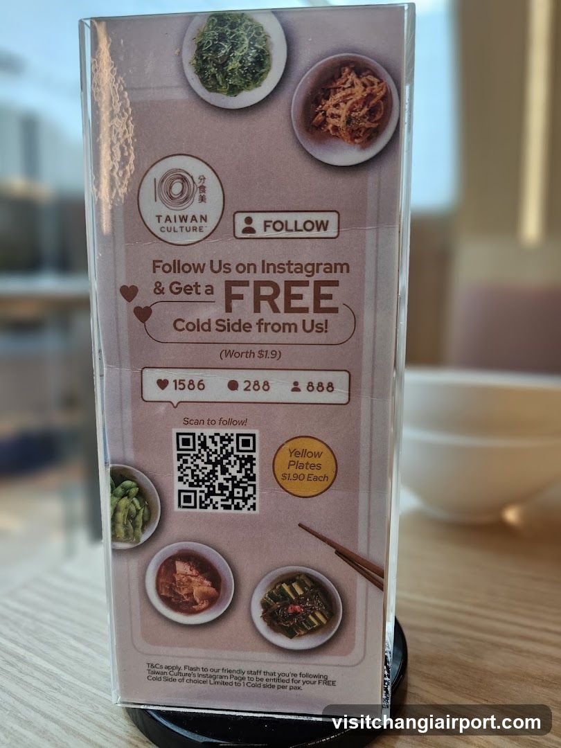 Taiwan Culture Social Media Promo Standee