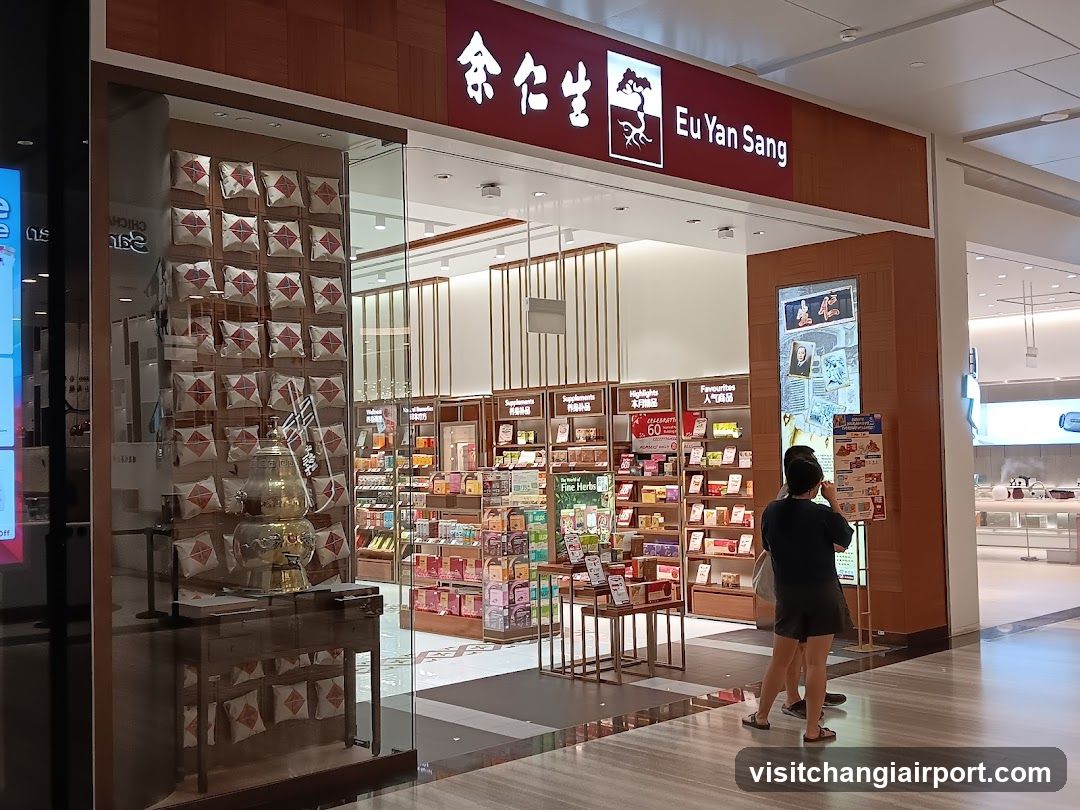 Eu Yan Sang Retail Store Changi Airport T3