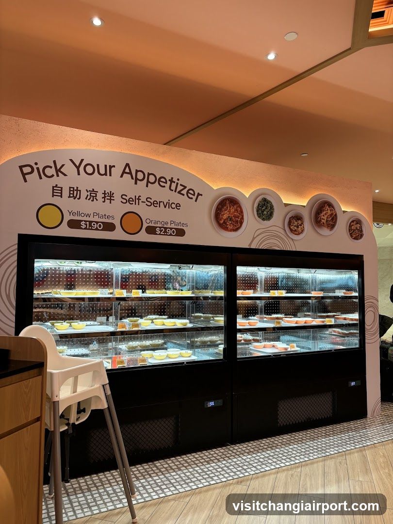 Appetizer Self-Service Display