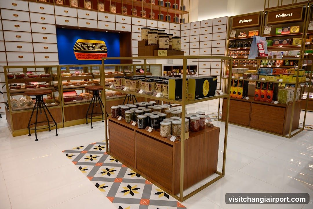 Wellness Store Interior Display