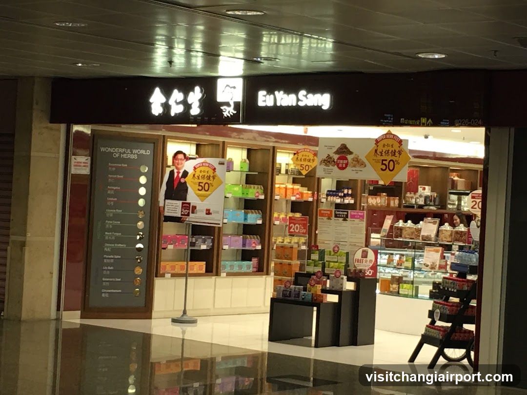Eu Yan Sang Retail Store Changi Airport T3