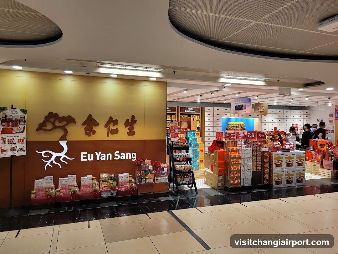 Eu Yan Sang Store Interior Display