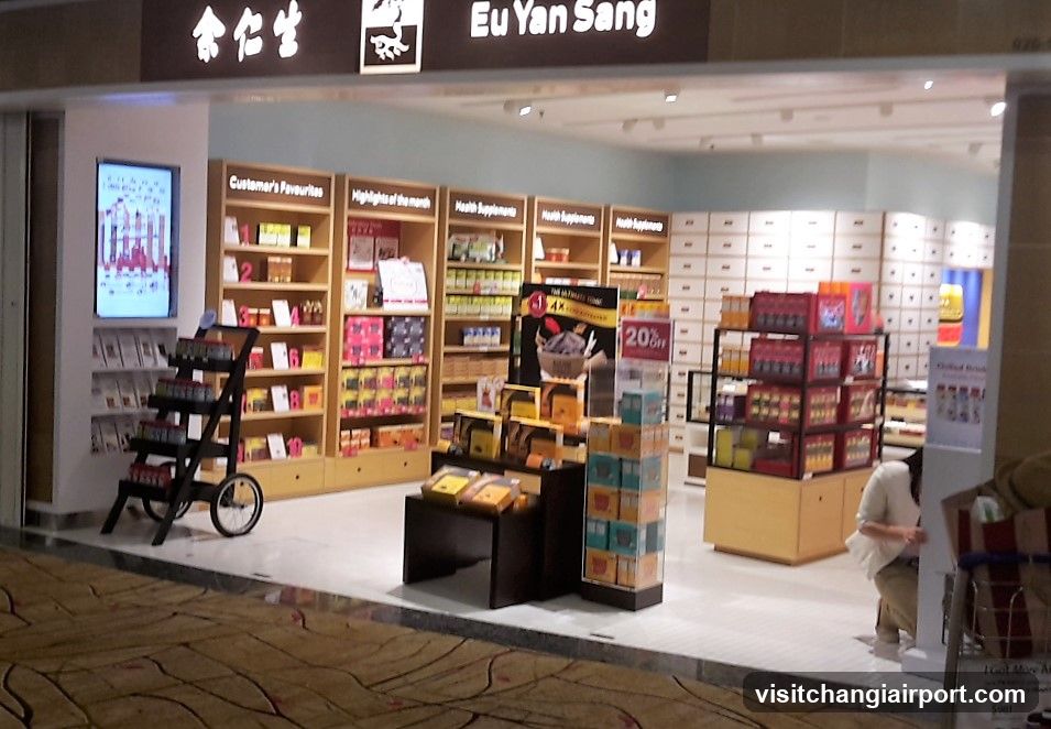 Eu Yan Sang Retail Store Changi Airport T3
