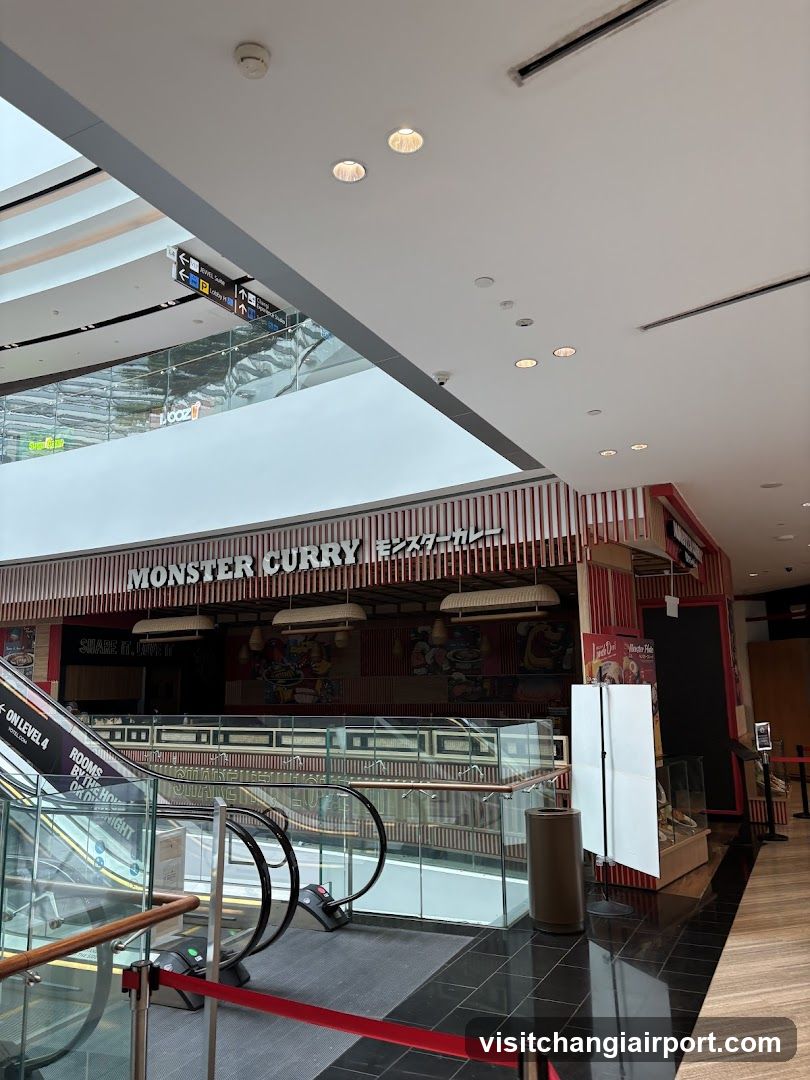Monster Curry Store Interior View