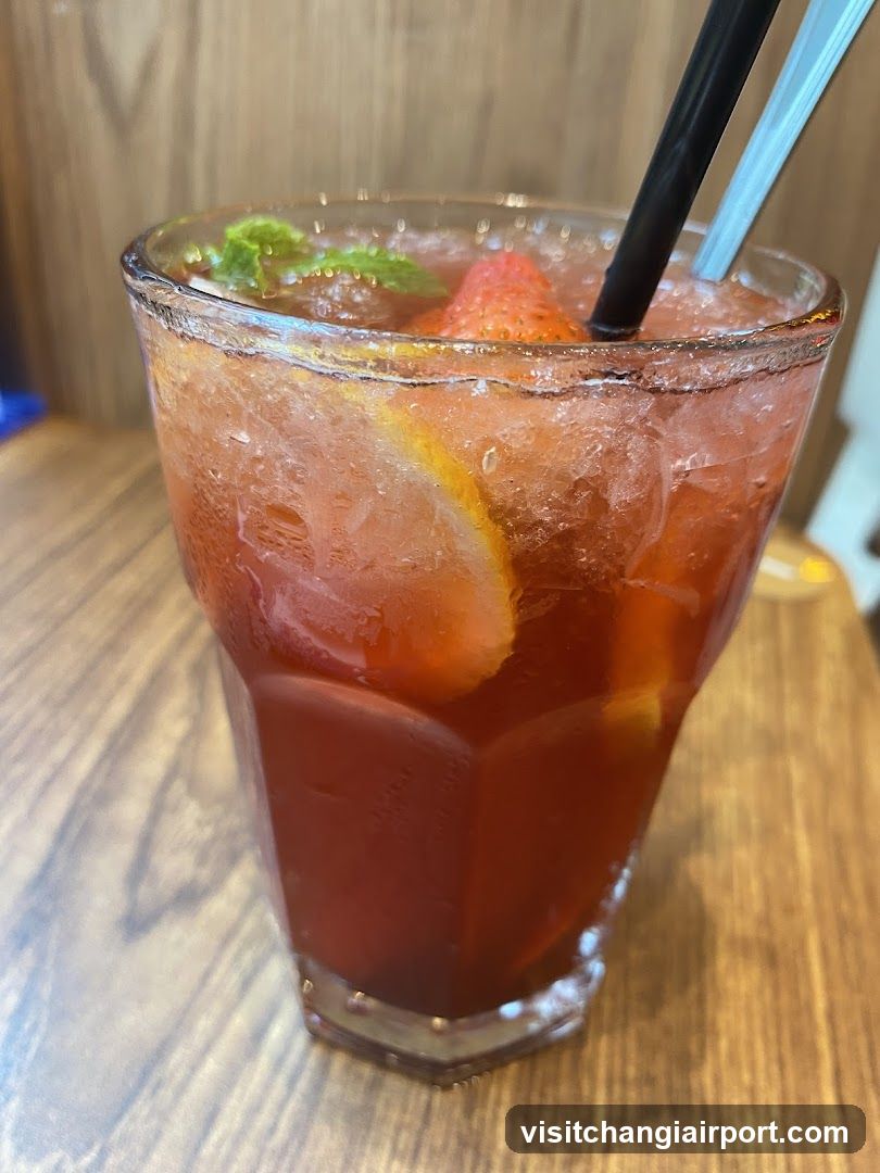 Strawberry Lemonade with Mint
