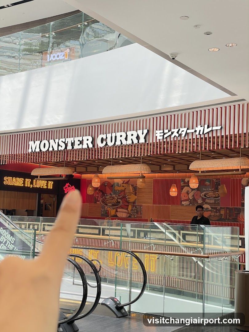 Monster Curry Store Interior View