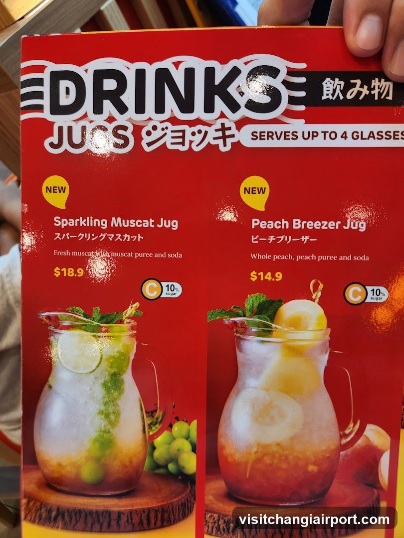 Drinks Menu