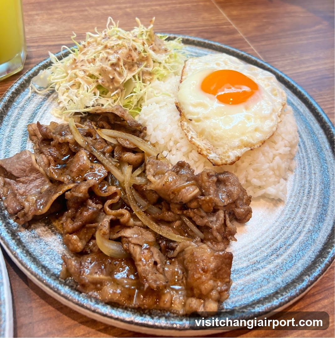 Beef and Egg Rice Bowl