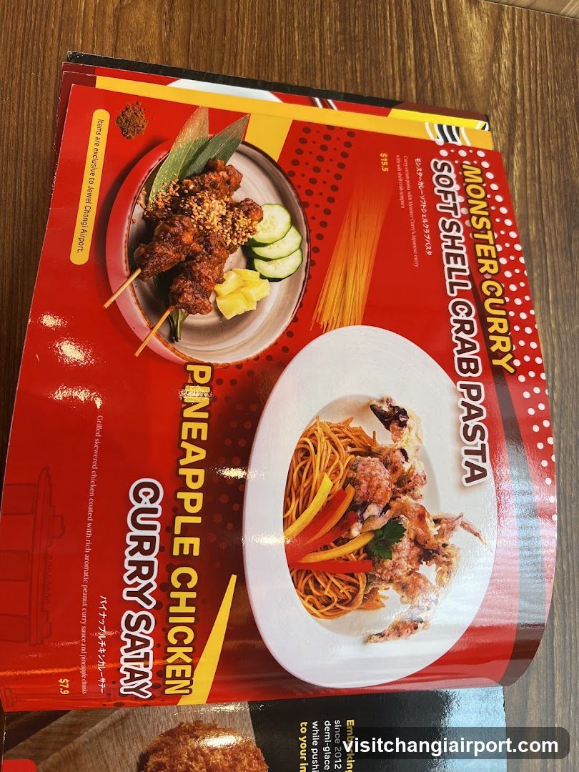 Curry and Pasta Menu Page