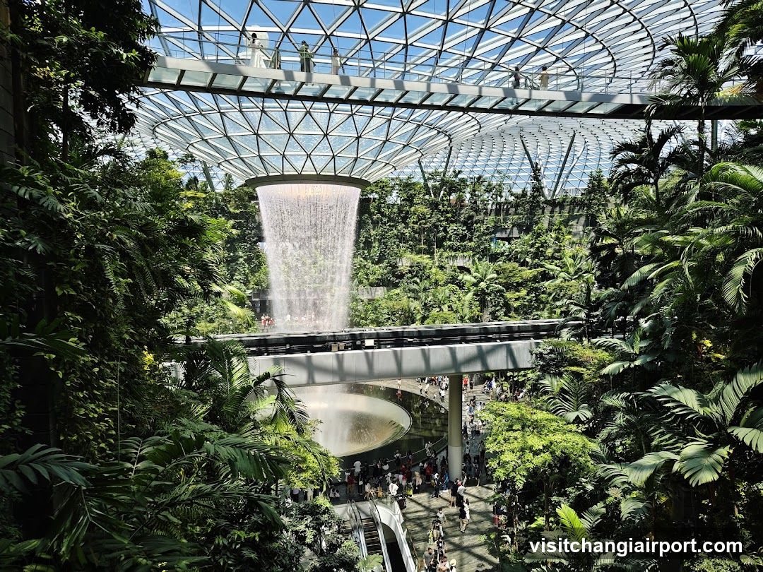 Vertical Garden with Waterfall