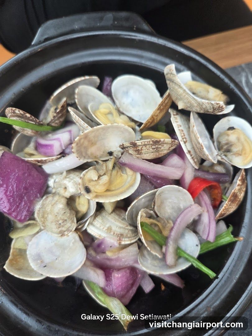 Clam Stew in Clay Pot
