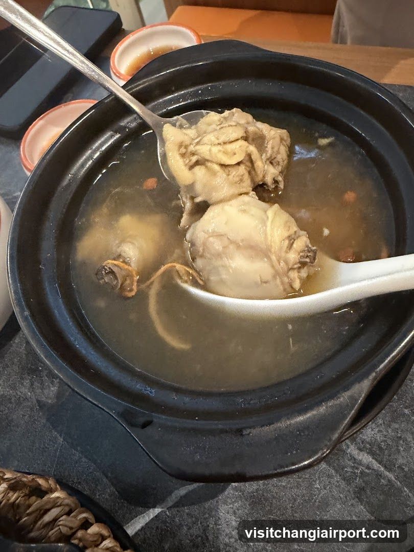 Chicken Soup in Clay Pot