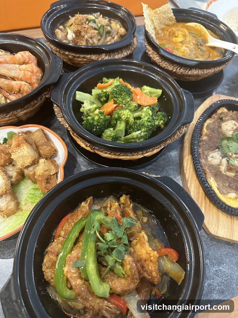 Clay Pot Meals Spread