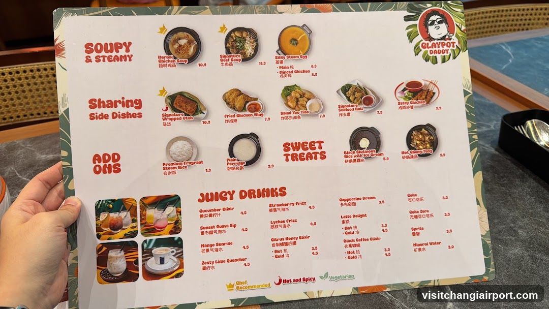 Gladpot Daddy Menu