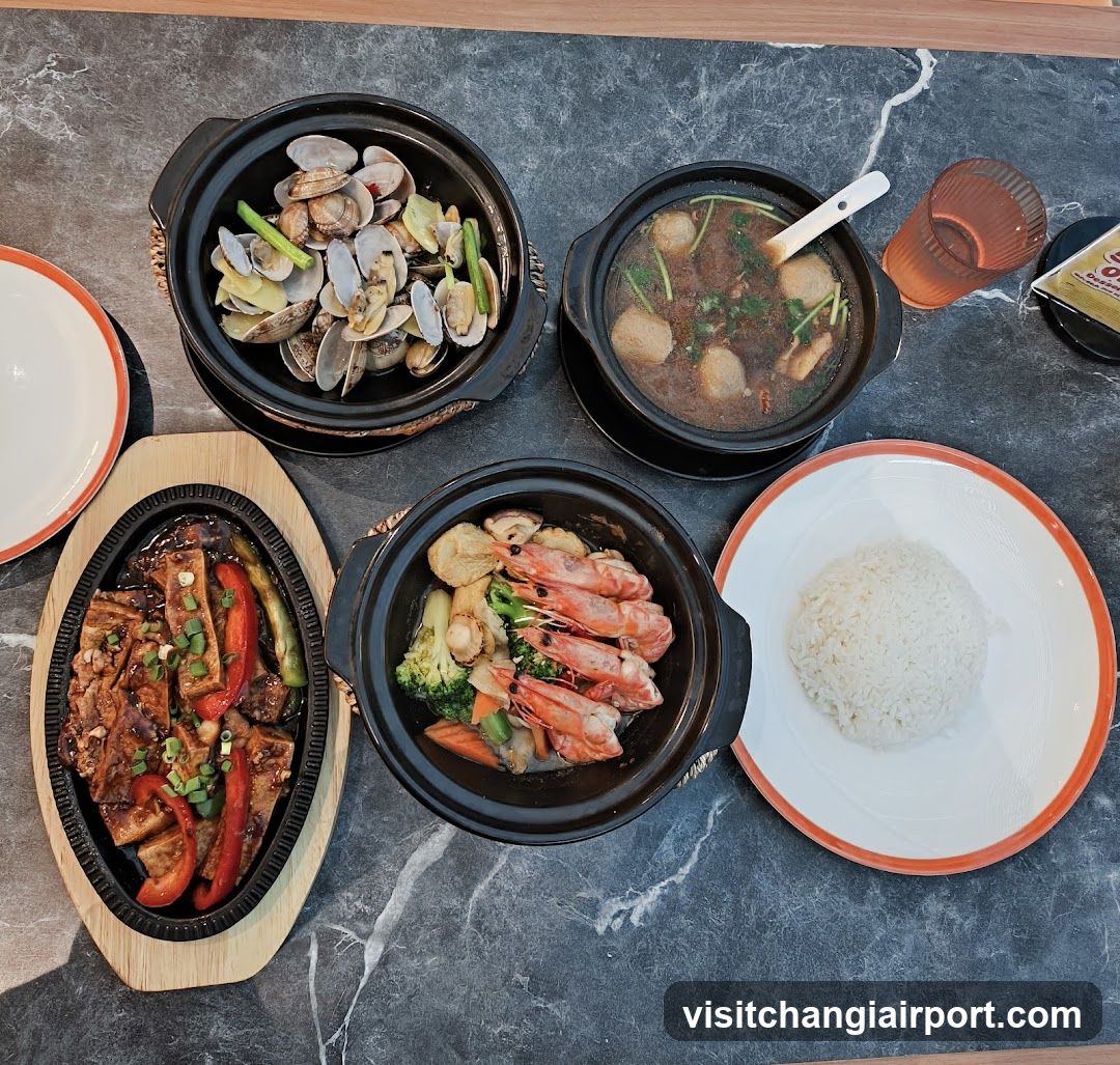 Claypot Meal Spread
