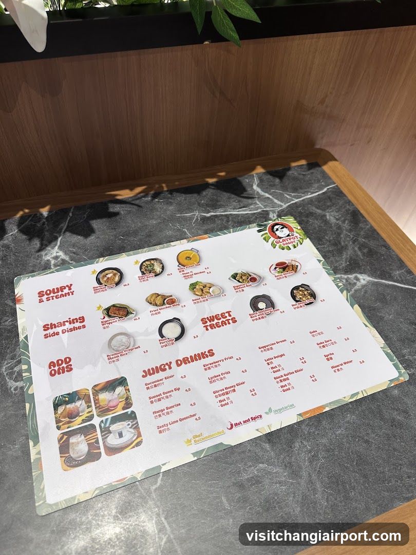 Soup & Eatery Menu