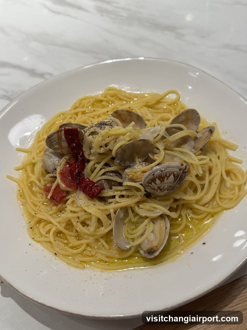 Clam Pasta with Dried Tomatoes