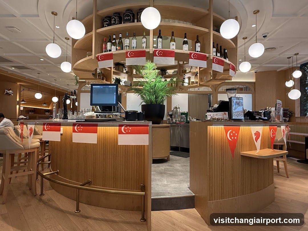 Singapore-themed Bar Interior