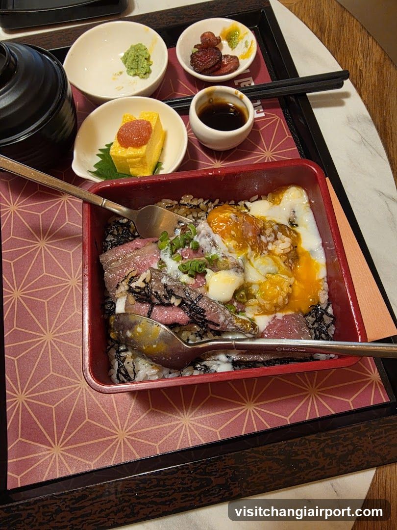 Japanese Rice Bowl Meal